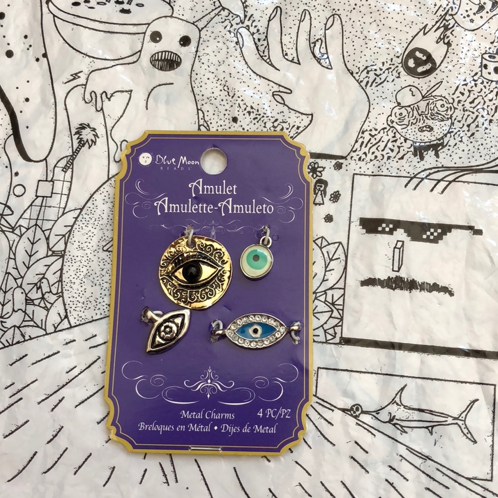 💓blue moon charms